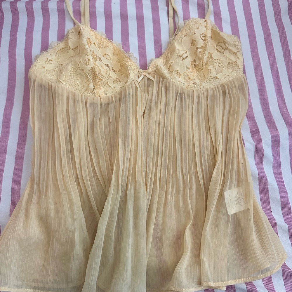 Princess Polly Cream Lace Camisole